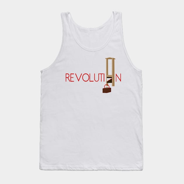 Revolution Guillotine Tank Top by byebyesally